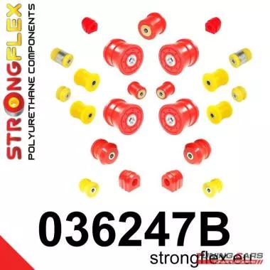 Set bucse poliuretan fata/spate STRONGFLEX (BMW E53) - 036247B