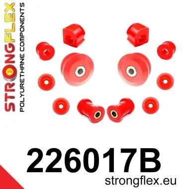 Set bucse poliuretan fata STRONGFLEX (VW Golf II,  III) - 226017B