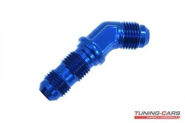 Fiting aluminiu cot 45 de grade AN6 TurboWorks - MP-AL-033