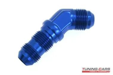Fiting aluminiu cot 45 de grade AN8 TurboWorks - MP-AL-034