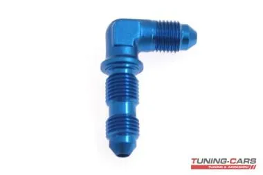 Fiting aluminiu cot 90 de grade AN3 TurboWorks - MP-AL-081