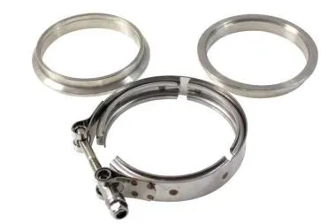 Colier pentru evacuare V-BAND cu flanse - 76mm TurboWorks - MG-OP-009