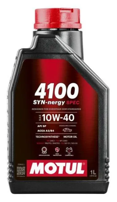 Ulei Motul 4100 SYN-NER S 10w40 1l - SYNNERS10W401L