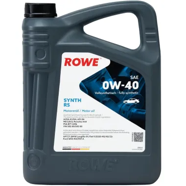 Ulei ROWE 0w40 HIGHTEC SYNTH RS 5l - 20020-0050-99