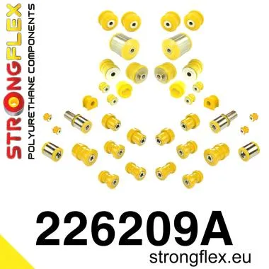 Set bucse poliuretan fata/spate STRONGFLEX (Audi A6 C5,  S6) - 226209A