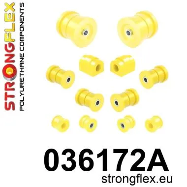 Set bucse poliuretan spate STRONGFLEX (BMW E34,  E32) - 036172A