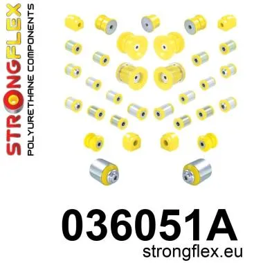 Set bucse poliuretan fata/spate STRONGFLEX (BMW F30,  F20) - 036051A