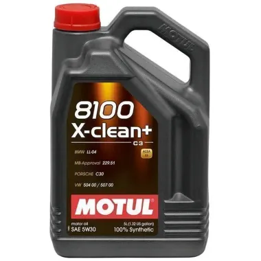 Ulei Motul 8100 X-Clean+ 5w30 5l - XCLEAN+5W305L