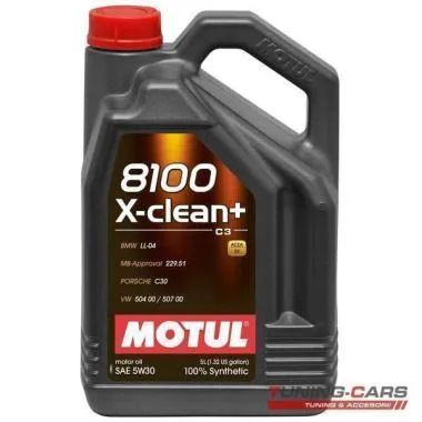 Ulei Motul 8100 X-Clean+ 5w30 5l - XCLEAN+5W305L