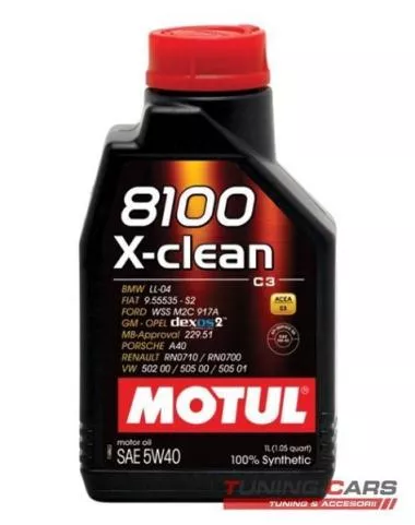 Ulei Motul 8100 X-Clean 5w40 1l  - XCLEAN5W401L