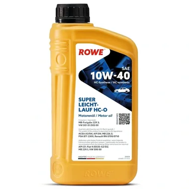 Ulei ROWE 10w40HIGHTEC SUPER LEICHTLAUF HC-O 1l - 20058-0010-99