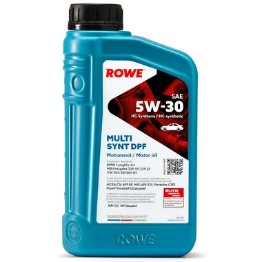Ulei ROWE 5w30 HIGHTEC MULTI SYNT DPF 1l - 20125-0010-99