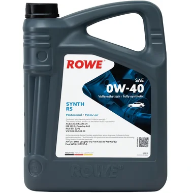 Ulei ROWE 0w40 HIGHTEC SYNTH RS 5l - 20020-0050-99