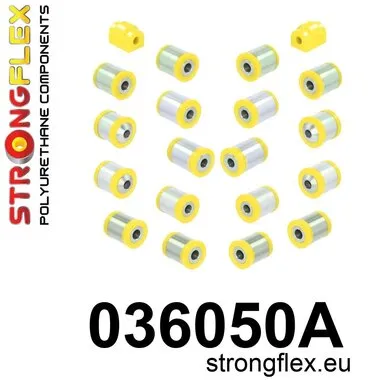 Set bucse poliuretan spate STRONGFLEX (BMW F30,  F32,  F20) - 036050A