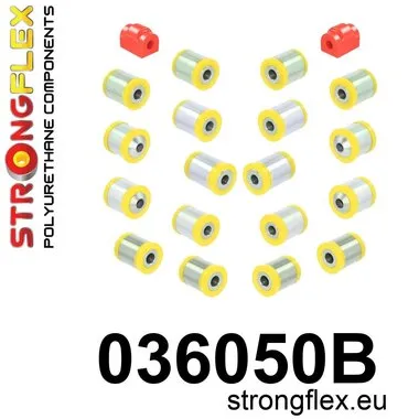 Set bucse poliuretan spate STRONGFLEX (BMW F30,  F32,  F20) - 036050B