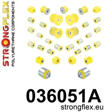 Set bucse poliuretan fata/spate STRONGFLEX (BMW F30,  F20) - 036051A